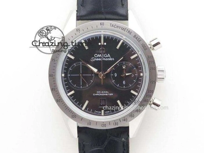 0522 Speedmaster White Side Of The Moon N1F 1:1 Best Edition White Dial White Ceramic on White Leather Strap A GoAnywhere 7694